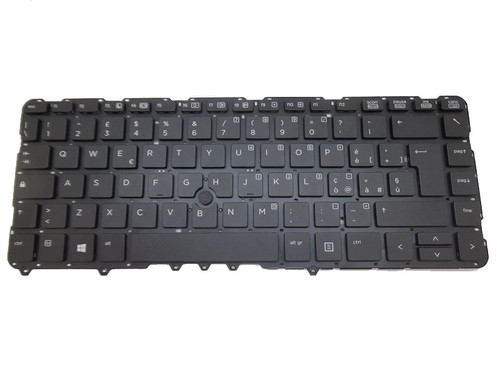 Laptop Keyboard For HP ZBOOK 14 14 G2 15U G2 ELITEBOOK 740 G1 750 G1 840 840 G1 IT Italian 9Z.N9JUV.10E 6037B0086306 736658-061 730794-061 Without Frame Black With Pointing Stick