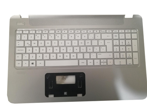Laptop PalmRest&keyboard For HP 15-P000 15-P004LA 15-P204LA C Shell With Latin America LA keyboard 95% new EAY14003040281Z MP-14A56LA-920 762530-161 White