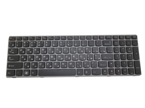 Laptop Keyboard For Lenovo Z560 Z560A Z565 Z565A G570 G575 Russia RU With Black Frame New