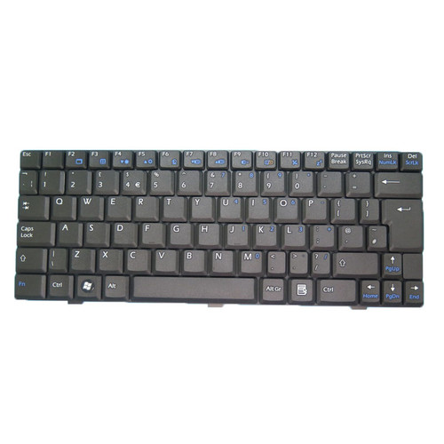Laptop Keyboard For MSI U140 U90 U90P U90R U90W U90X V022322BK1 UK United Kingdom UK DOK-6108A