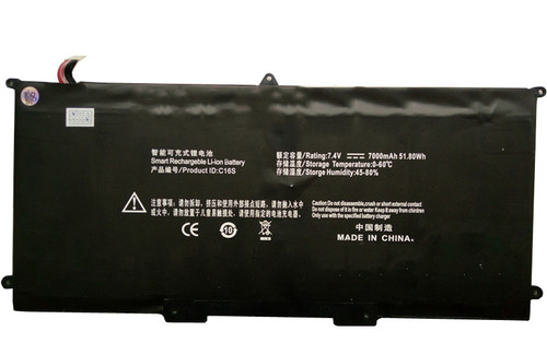 Laptop Battery For ENZ C16B C16S 7.4V 7000MAH 51.80WH New