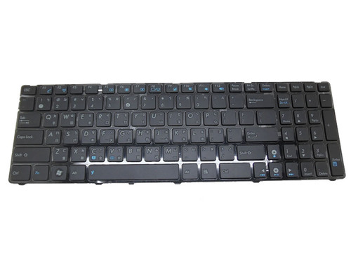 Laptop Keyboard For ASUS K52 K52F K52JB K52JC K52JE K52JT K52JU K52N K53E K53SC K53SD K53SJ K53SK K53SM K53SV K55DE K55DR K55N K73SV UL50 UL50VG UL50VT Traditional Chinese TW SG-32901-XMA 04GNV32KTW00-6 0KN0-E02TW06 Black With Black Frame