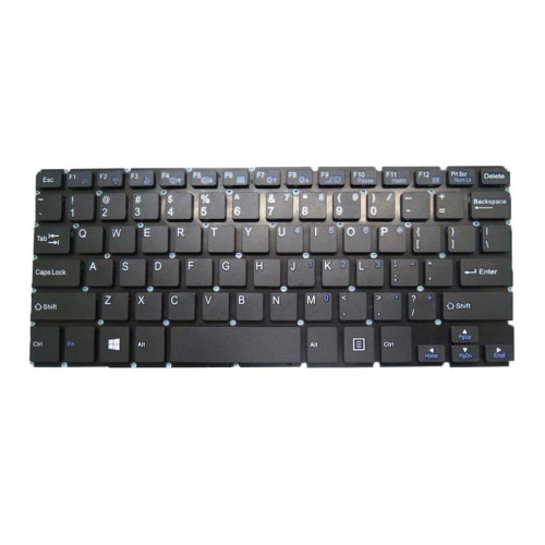 Laptop Keyboard For Irbis NB116 English US Black Without Frame New