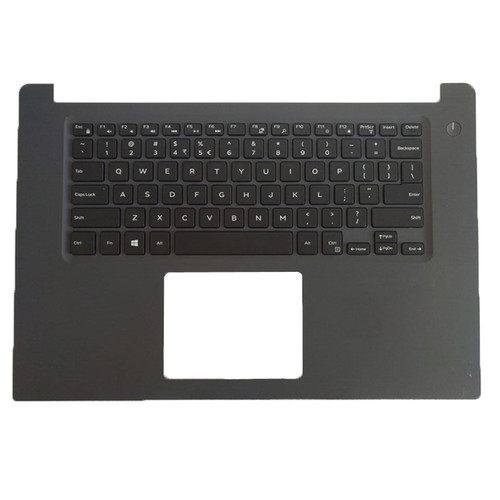 Laptop Palmrest For DELL Inspiron 15 7560 7572 0RTJ7W RTJ7W AP1Q2000300 With Backlit English US Keyboard Black Upper Case New