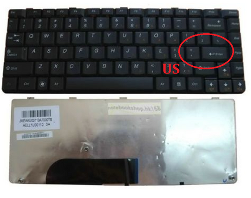 Laptop Keyboard For Lenovo U350 U350A English US AELL1U00110 MP-08G73US-6861 Black New