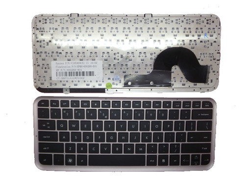 Laptop Keyboard For HP DM3-1000 DM3-2000 Black With PINK Frame United States US 600266-001 V105303CS1 US 580687-001 New 