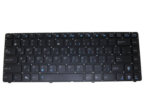 Laptop Keyboard For ASUS A40 A42 K42 A40 K43 UL30 UL80 U80 N82 N43 V31J Without Frame Black V111346AS1 FS 04GNV62KFS00-1 0KN0-ED2FS01 Farsi FS