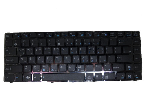 Laptop Keyboard For ASUS A40 A42 K42 A40 K43 UL30 UL80 U80 N82 N43 V31J With Black Frame Black V111362AS1 KR 04GNV62KKO00-1 0KN0-ED2KO01 Korean KR