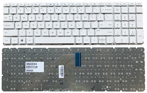 Laptop Keyboard For HP 255 G5 250 G5 256 G5 15-BA000 15-BF000 15-BG000 15G-AD000 15Q-AJ000 White Without Frame US United States