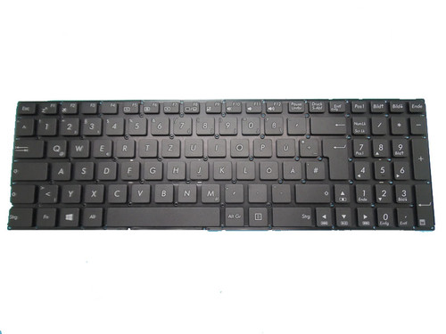 Laptop Keyboard For ASUS K556 K556U K556UA K556UAK K556UAM K556UB K556UF K556UJ K556UQ K556UQK K556UR K556URK Without Frame Black German GR