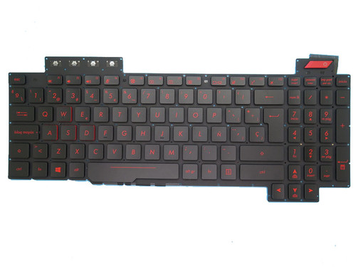 Laptop Keyboard For ASUS FX63 FX63V FX63VD FX63VM Black Without Frame With Backlit V170746DK1 SP Spanish