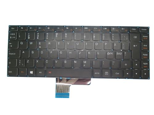 Laptop Keyboard For Lenovo U330P U330 Touch U430P U430 Touch Nordic NE 25211752 AELZ5X03210 9Z.NAKBQ.21N With Backlit Black New