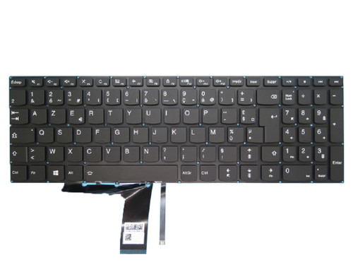 Laptop Keyboard For Lenovo 510-15ISK 510-151IKB V310-15ISK V310-15IKB V310-15IGM V110-15IKB V110-15ISK V110-15IAP V110-15AST V510-15IKB France FR SN20M52949 V155220BK1-FR PK131134A18 Backlit New