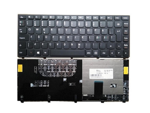 Laptop Keyboard For Lenovo YOGA 13 Nordic NE 25205820 25205840 With Black Frame New