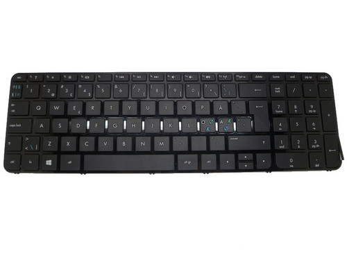 Laptop Keyboard For HP PAVILION 15-B000 15-B100 With Black Frame Black MP-12G66DD-920 AEU36B00310 701684-DH1 Nordic NE