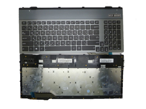 Laptop Keyboard For ASUS G55 G55VW Black With Gray Frame With Backlight V132662AS2 AR 0KNB0-B411AR00 0KN0-MK1AR21 Arabia AR