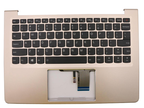 Laptop PalmRest&keyboard For Lenovo 710S 710S-13 710S-13ISK 710S-13IKB English US 5CB0L47125 SN20K82366 V-154420BS1-US Backlit Upper Case Cover Gold New