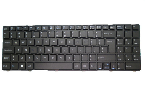 Laptop Keyboard For Pegatron A15 V128862A US With Black Frame Black United States US BIG enter