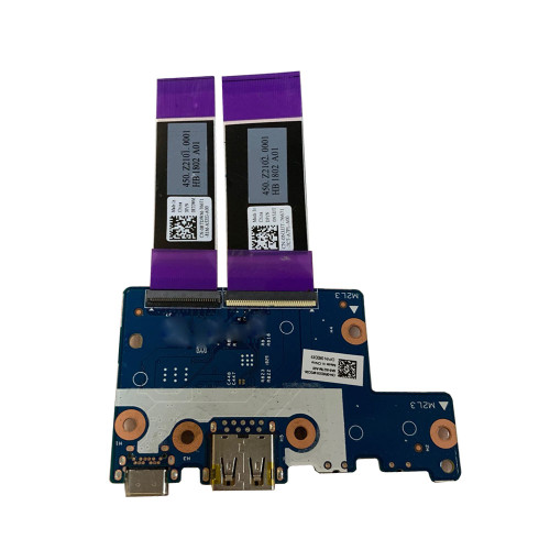 Laptop USB Port I/O Volume Circuit Boards With Cable For DELL Chromebook 11 5190 2-in-1 0R0DX9 R0DX9 Used