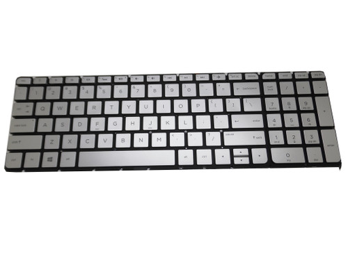 Laptop Keyboard For HP Pavilion 15-AK000 with backlight Without Frame Silver United States US 832805-001