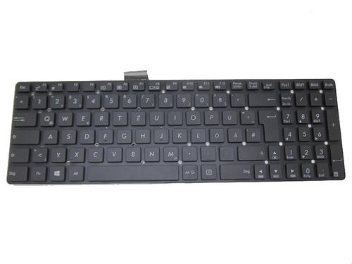 Laptop Keyboard For ASUS K55 K55V K55A K55VD K55VJ K55VW K55VS Black Without Frame German GR 9Z.NBUSW.00G NSK-WA00G 0KNB0-612NGE00