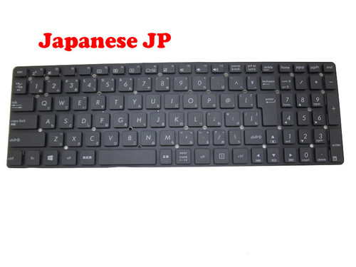 Laptop Keyboard For ASUS R500V R500A R500VS R500VD R500VM R500VJ Black Without Frame Japanese JP