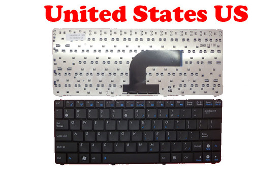 Laptop Keyboard For ASUS N10 N10E N10J N10JB N10JC N10JH United States US Black V090262CS1