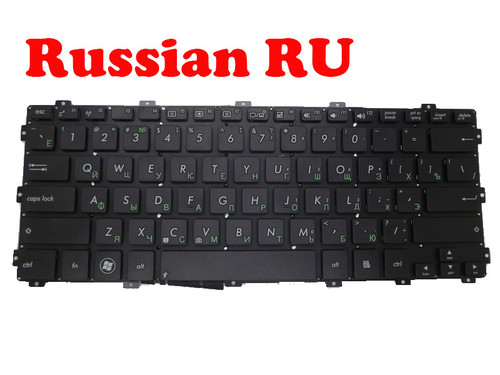 Laptop Keyboard For ASUS X301 X301A Black Without Frame RU Russia AEXJ6700010 0KNB0-3103RU00 MP-11N53SU-920