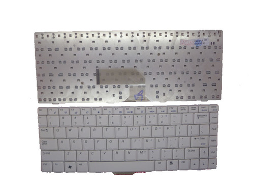 Laptop Keyboard For ASUS W7 W5 US United States English White With Column V022462AS1 US 04GNHQ2KUS00