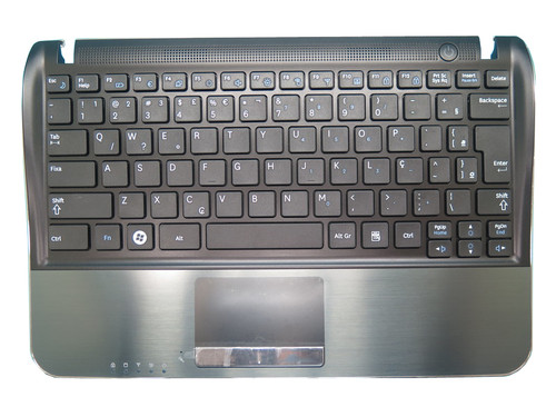 Laptop PalmRest&keyboard For Samsung X128 Brazil BR BA59-02808P Upper Case With Touchpad New