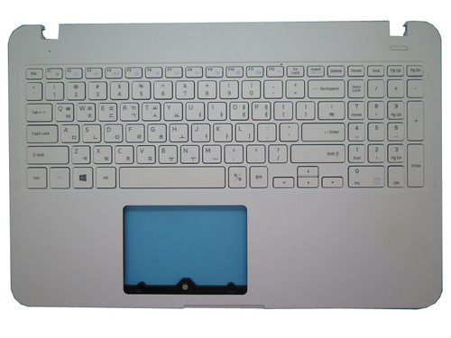Laptop PalmRest&keyboard For Samsung NP551EBE NP550EBE 551EBE 550EBE Korea KR BA98-01581B Upper Case Without Touchpad White New