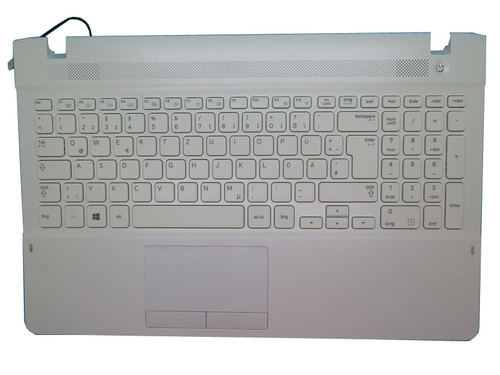 Laptop PalmRest&keyboard For Samsung NP270E5J 270E5J 270E5G 270E5U 270E5R Germany GR BA75-04586C White With Touchpad New
