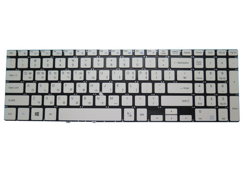 Laptop Keyboard For Samsung 500R5H 500R5K 500R5L 550R5L 500R5M Korea KR White Without Frame New
