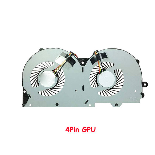 Laptop 4 Pin GPU Fan For CLEVO P950 P955HQ3 P950HR P950ER P955HR P957HR BS500HS-U3D DC5V 0.50A New