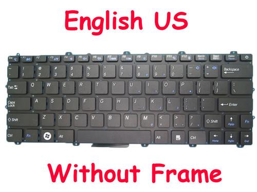 Laptop Keyboard For Insys UltraNote T3U11 English US Black Without Frame