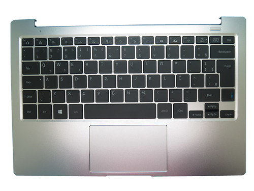 Laptop PalmRest&keyboard For Samsung NP730XBV NT730XBV NT730XBE NP730XBE 730XBV 730XBE Brazil BR BA98-01997A Upper Case Cover With Touchpad Speaker New