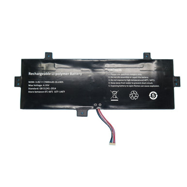 Laptop Battery For HKC N13RA 3.8V 7000MAH 26.6WH 7PIN 7 lines New ...