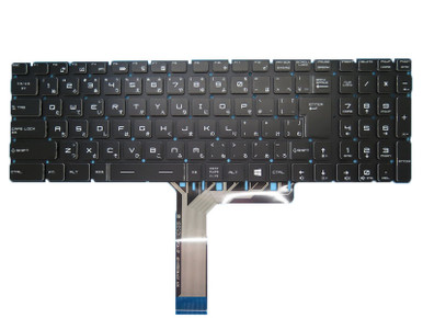 MSI GE75 Raider Keyboard – US Layout Backlit – No Top Frame – Fits 8RE 8RF 8SE 8SF 8SG 9SE 9SF 9SG-1225171