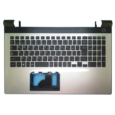 Laptop Palmrest For Toshiba Dynabook T45/UR T45/URD T45/URS T45/URX T45/URY  T45/VR T45/VRD T45/VRS T45/VRX T45/VRY Gold With Japanese JA JP Black