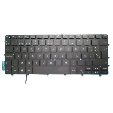 US RU LA aptop Backlit Keyboard For Dell XPS 13 7390 2-in-1 4J7RW Backlight Keyboards/Teclado 04J7RW NSK-ET0BC PK132C91A00 - 7