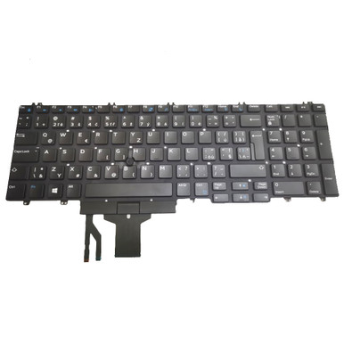For Dell Precision 7530 7540 7730 7740 Backlit Laptop Keyboard 266YW
