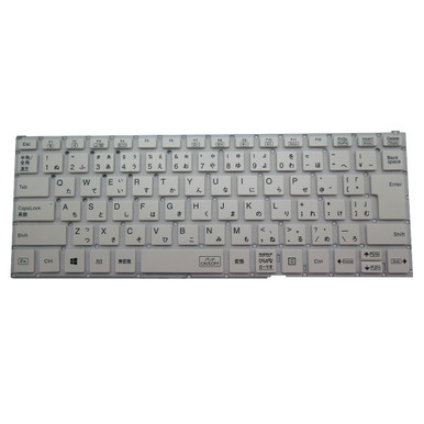 Laptop Keyboard For NEC LaVie N1475/BAW PC-N1475BAW N1475/BAW-YC PC-N1475BAW-YC  Japanese JP JA White Without Frame New - Linda parts