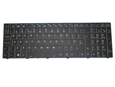 Laptop Keyboard For Medion ERAZER Crawler E25 MD62301 MD62277 MD62316 MD62337 MD62364 MD62375 MD63930 MD63935 Black With Frame With Backlit United Kingdom UK