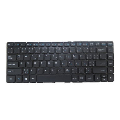 Laptop Keyboard For Getac V138418DS1 V00 CZ-RO 531087680955 Czech CZ ...