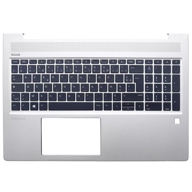 HP Spectre x360 13-ac000 Gehäuseoberteil Palmrest Keyboard QWERTY