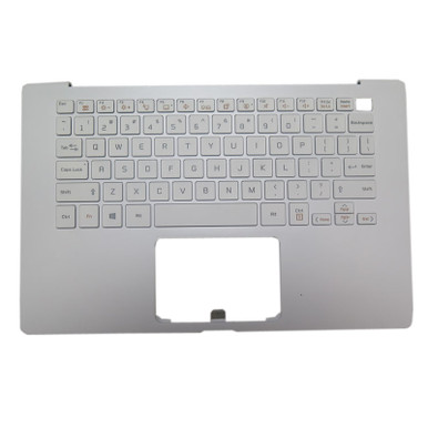 Poggiapolsi Con Tastiera Retroilluminata Per LG Gram 14 14Z90N – Grigio – Nuovo
