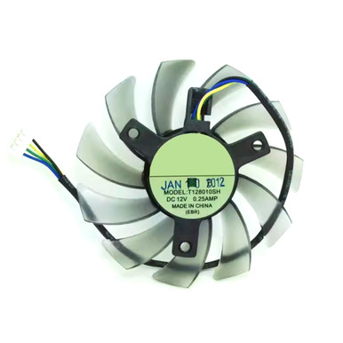 Cooling Fan T128010SH DC12V 0.25AMP 4PIN New - Linda parts