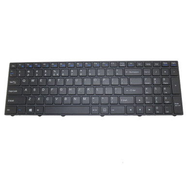 Laptop Keyboard For Proline WA50SHQ United States US Black With Black ...