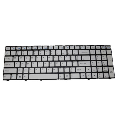 Laptop Keyboard For Proline WA50SHQ United States US White Without ...