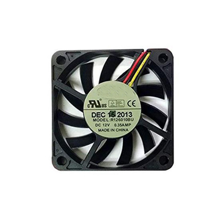 Ventola Di Raffreddamento EVFLOW R127010BU 12V 0,45A 7cm 4 Fili - Silenziosa (aperta, Mai Usata)